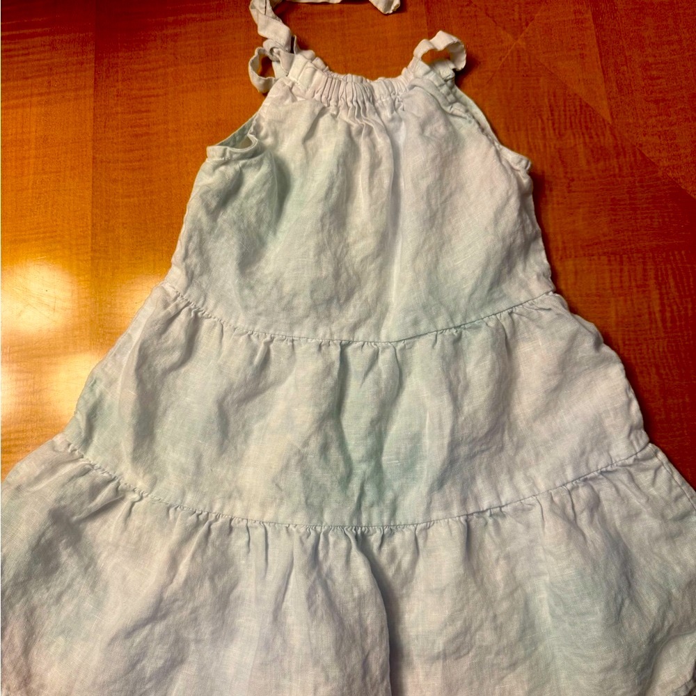 NWT Bella Dahl Linen Tie-Back Dress